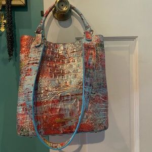 Brahmin Amelia Liberty Melbourne bucket bag